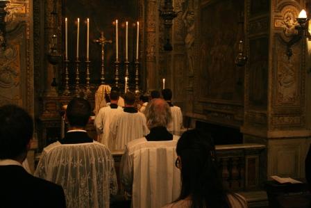 Mass at S. Gregorio dei Muratori 29 Oct 2006