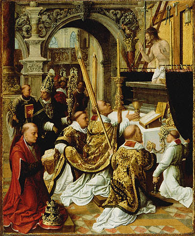 Mass of St. Gregory by Ysenbrandt